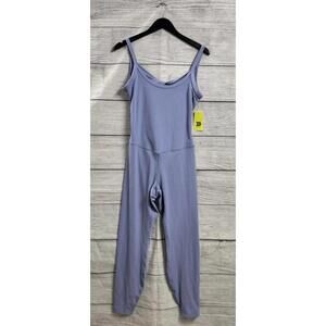 All in Motion Lilac Purple Rib UPF 50+ Jumpsuit Women Size XL